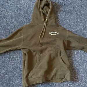 Catalina Brown Hoodie Sweater